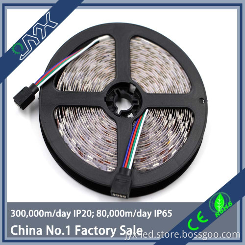 waterproof rgb led strip kit with DC12v power adapter and remote controller